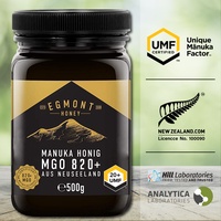 Egmont Honey Egmont Manukahonig 500g MGO 820+ 500 g