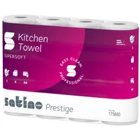 Satino Küchenrollen prestige 3-lagig, 4 Rollen