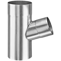 Grömo zink Rohrabzweig titanzink 60° ø100/87, 62983