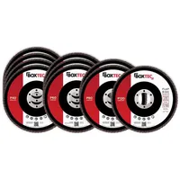 BOXTEC Fächerscheiben BRAUN 125mm Lamellenscheiben für Metall & Holz