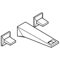 Grohe Allure Brilliant 3-Loch-Waschtischbatterie hard graphite gebürstet (20628AL0)