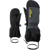 Ziener Levi Ski-Handschuhe/Wintersport | wasserdicht atmungsaktiv, black,