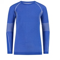 CMP Seamless Junior 3y94800 Langarm-baselayer - Royal Melange -
