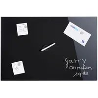 Relaxdays Magnettafel beschreibbar, inkl. 3 Magnete & Stift, abwischbar,