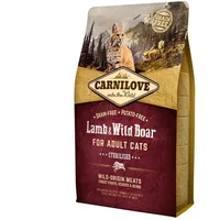 CARNILOVE Cat Adult Sterilised Lamb & Wild Boar 400