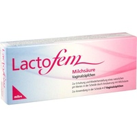 Mibe LACTOFEM Milchsäure Vaginalzäpfchen 7 St