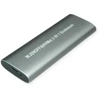 Value Externes SSD-Gehäuse, M.2 NVMe zu USB 3.2 Gen