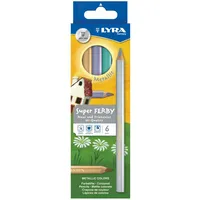 Lyra Pet Farbstifte Super Ferby Metallic 6 St. mehrfarbig
