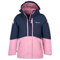 TROLLKIDS Girls Skanden 3in1 Jacket 164 Navy/Mauve - 164