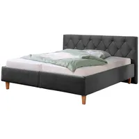 Home Affaire Polsterbett HOME AFFAIRE "Sunley 100", grau (schiefer),