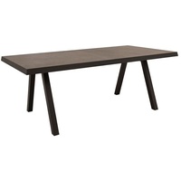 LC Garden Sondrino Gartentisch 200x100 anthrazit Aluminium/Keramik Stativ-Gestell Esstisch
