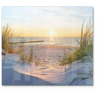 Deqori Herdabdeckplatte Glas | einteilig 60x52 cm | Motiv