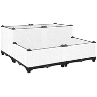 VidaXL Hochbeet 80x80x38 cm Polypropylen