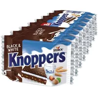 Knoppers® Haselnuss-Schnitten Black & White 8 St.