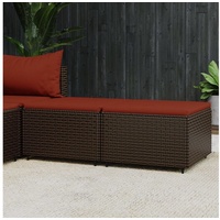 VidaXL Gartenhocker 2-tlg. braun