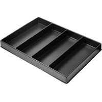TOOLCRAFT TO-7897167 Einlegeboden PS Herstellerfarbe: Schwarz