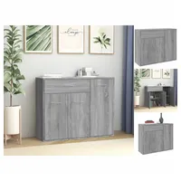 VidaXL Sideboard Grau Sonoma 88x30x70 cm Holzwerkstoff