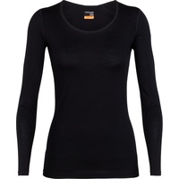 Icebreaker 200 Oasis Scoop Merino Langarm-baselayer - Black -