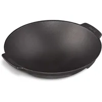 Enders Wok 38 cm x 35 cm Gusseisen schwarz