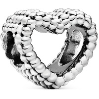 Pandora Charm Signature Offenes Metallperlen Herz 797516