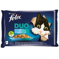FELIX Duo Fischgeschmacksrichtungen in Gelee 4x85g