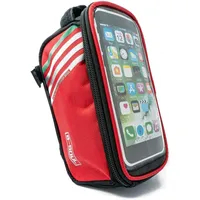 System-s Halterung in Rot Befestigung Fahrrad Tasche, Smartphone