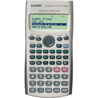 Casio FC-100V Financial Calculator - Black