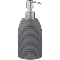 Relaxdays Seifenspender 300 ml Grau