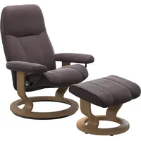 Stressless Relaxsessel Consul Baumwolle/Leder 72 x 94 x 70