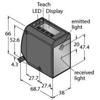 Turck Opto-Sensor LTF12UC2LD