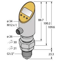 Turck Drucksensor PS016A5082UPN8XH1141