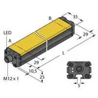 Turck Linearwegsensor LI900P0-Q25LM0-LIU5X3-H1151