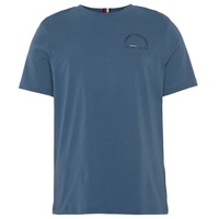 Tommy Hilfiger T-Shirt »SHADOW REG TEE«, Gr. S, Blue