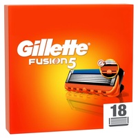 Gillette Fusion 5 Rasierklingen, 18 Ersatzklingen für Nassrasierer Herren
