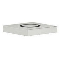 Dornbracht AIR SWITCH Bedienknopf, eckige Rosette, Platin matt