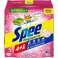 Spee Megaperls Color Waschpulver 19 Waschladungen),