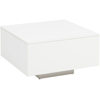 Wohnling Couchtisch weiß 60,0 x 60,0 x 35,5 cm