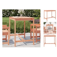 VidaXL Gartentisch 121 x 82,5 x 110 cm Massivholz