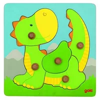 GoKi 57553 - Steckpuzzle Drache