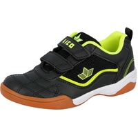LICO Unisex Kinder Sloan V Hallenturnschuhe, Schwarz Lemon, 31