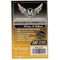 Mayday Games 41 x 63 mm Sleeves Mini USA