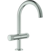 Grohe Atrio Private Collection L-Size, Knopfbetätigung supersteel (21138DC0)