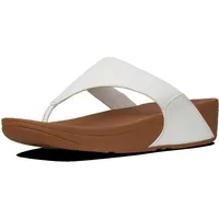 FitFlop Lulu Leather Zehenstütze Sandalen, Weiß (Urbanweiß 024), 37
