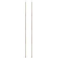 VidaXL Sonnensegel Stangen 2 Stk. 200 cm Verzinkter Stahl
