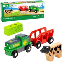 BRIO World Bauernhof-Batterie-Zug