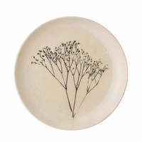 Bloomingville DAHEIM Frühstücksteller Bea Ø 21 cm Steingut Beige