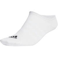 Adidas Thin and Light No-Show Socken, 3 Paar White