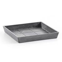 Ecopots Untersetzer grau 38,5 x 38,5 cm
