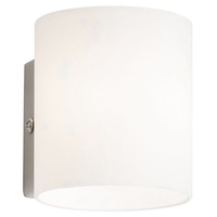 Fischer & Honsel LED-Wandleuchte BETTY, Weiß - Silbergrau -
