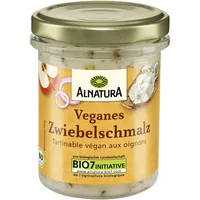 Alnatura Veganes Zwiebelschmalz Bio-Brotaufstrich, 150,0 g